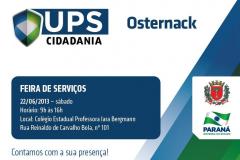 Feira de Serviços UPS Cidadania - Osternack
