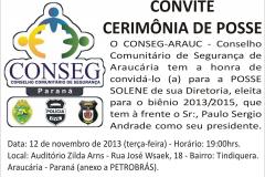 Posse CONSEG Araucária