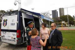 Sra. Fátima, Presidente do CONSEG Jardim Botânico