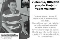 Para combater violência, CONSEG Apucarana propõe Projeto “Bom Vizinho”