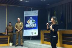 Coordenadora Estadual dos CONSEGs Sr. Michelle Lourenço Cabral.