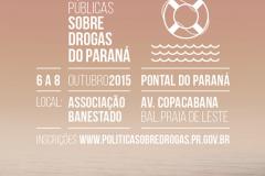 Convite do evento: I Congresso Estadual de Políticas Públicas sobre Drogas do Paraná