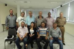 Reunião com representantes dos CONSEGs de Apucarana, Novo Itacolomi, Marilândia do Sul e Rio Bom.