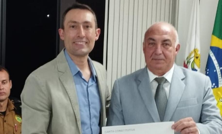 FOTOS DAS ENTREGAS DAS CARTAS CONSTITUTIVAS