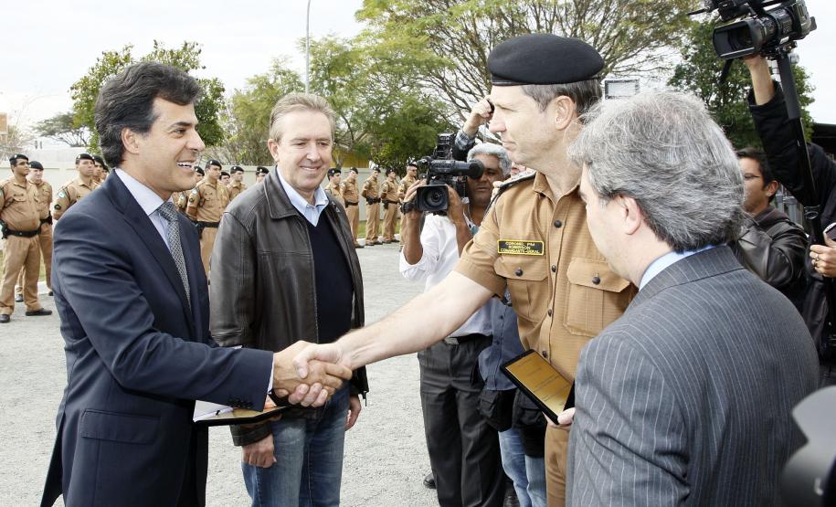 Polícia Militar terá mais dois batalhões na região de Curitiba Polícia Militar terá mais dois batalhões na região de Curitiba
