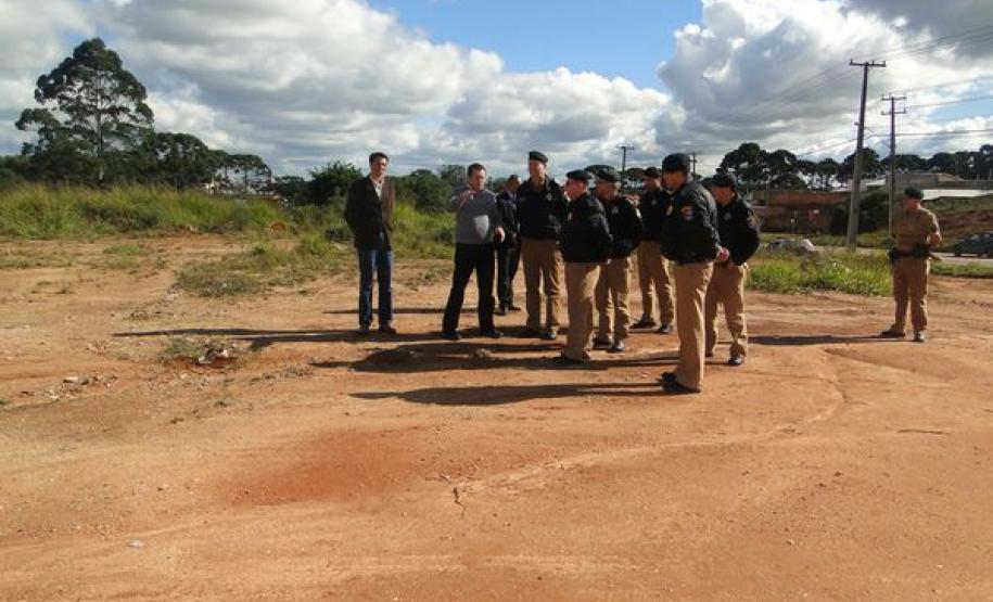 Prefeitura de Fazenda Rio Grande construirá nova sede da PM na cidade Prefeitura de Fazenda Rio Grande construirá nova sede da PM na cidade