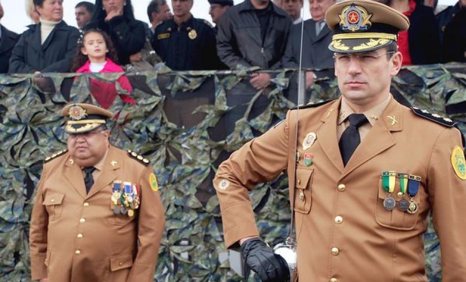 PM troca comando do 12º Batalhão em Curitiba