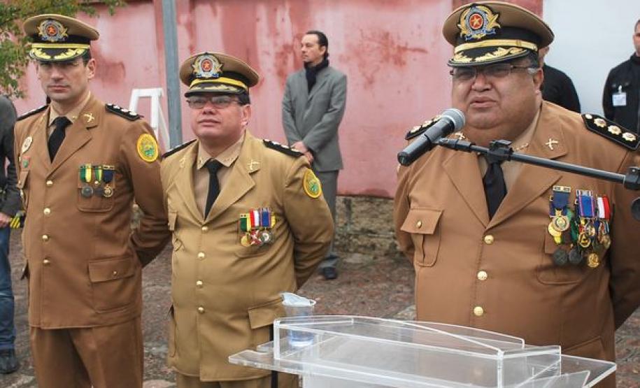 PM troca comando do 12º Batalhão em Curitiba