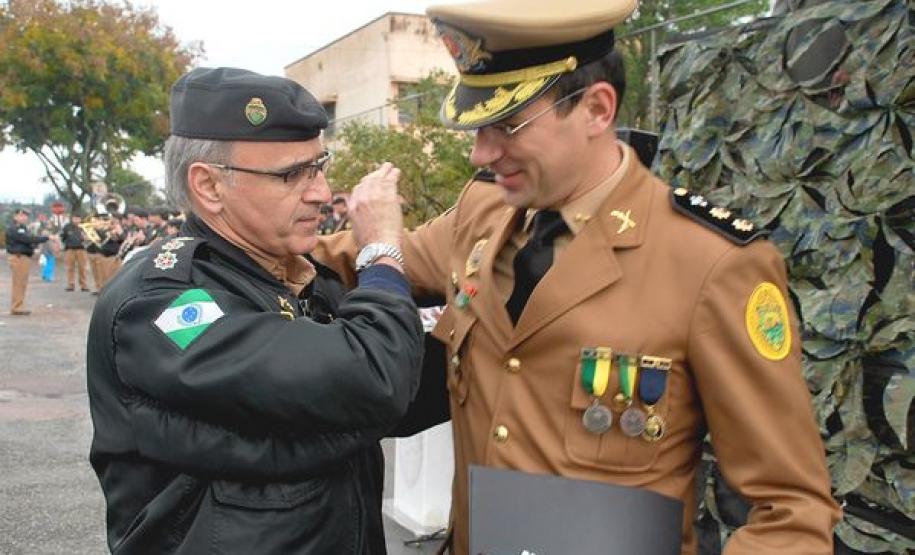 PM troca comando do 12º Batalhão em Curitiba