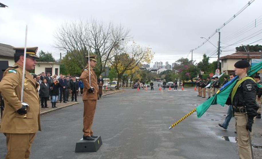 PM troca comando do 12º Batalhão em Curitiba