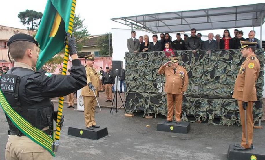 PM troca comando do 12º Batalhão em Curitiba