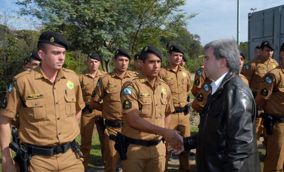 Richa anuncia concurso para contratação de 6 mil policiais militares
