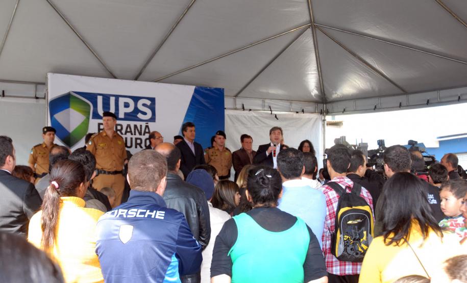 Bairro mais violento de Curitiba recebe a quarta UPS