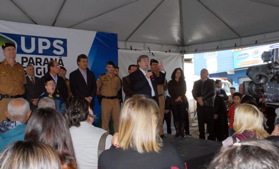 Bairro mais violento de Curitiba recebe a quarta UPS