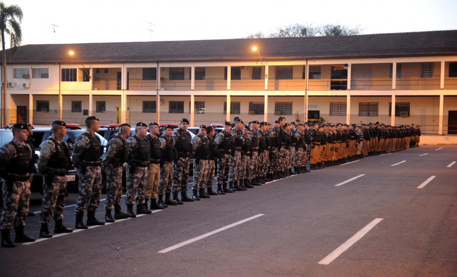 Instalação da UPS - Unidade Paraná Seguro no Bairro
