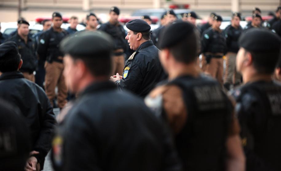 Instalação da UPS - Unidade Paraná Seguro no Bairro