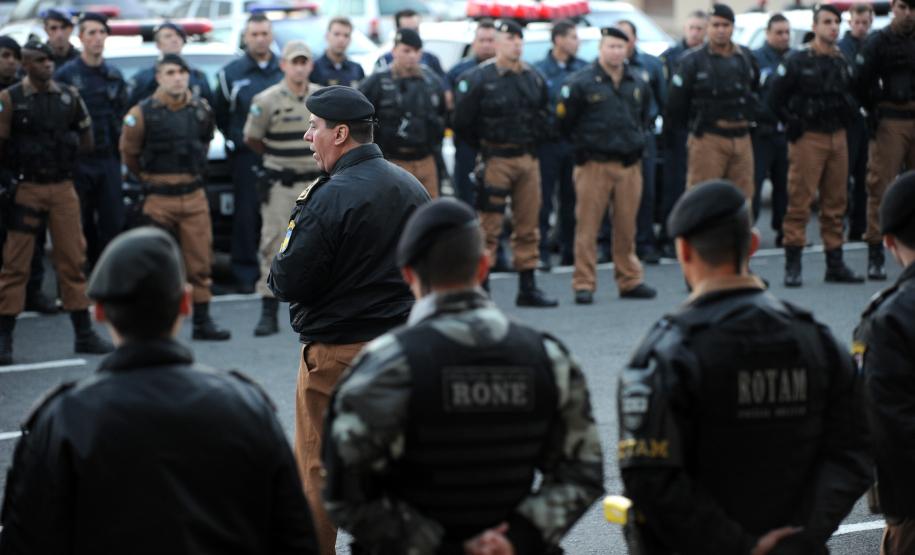 Instalação da UPS - Unidade Paraná Seguro no Bairro