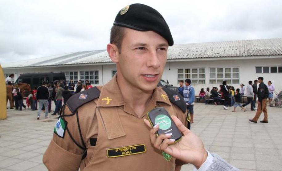 Ten. Bora - comandante UPS Uberaba