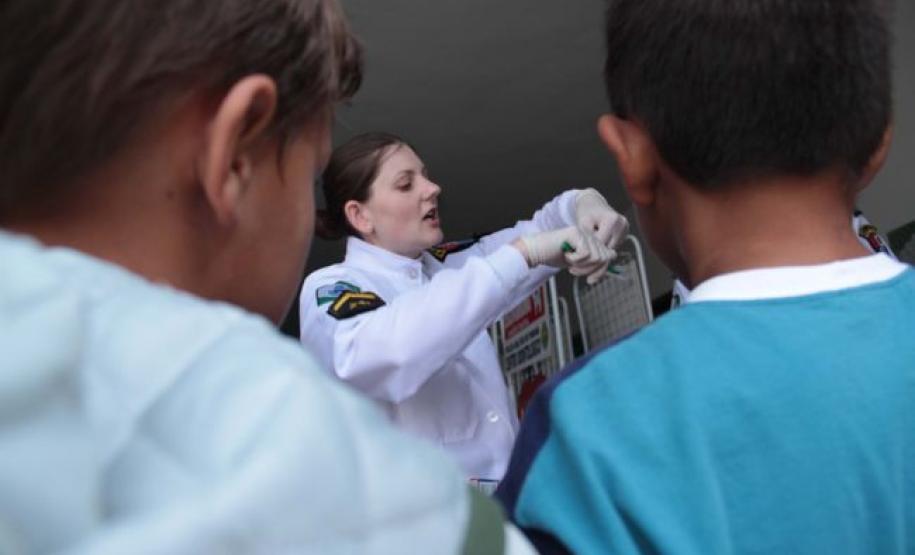 Dia das crianças é comemorado com festa em todas as UPSs da capital