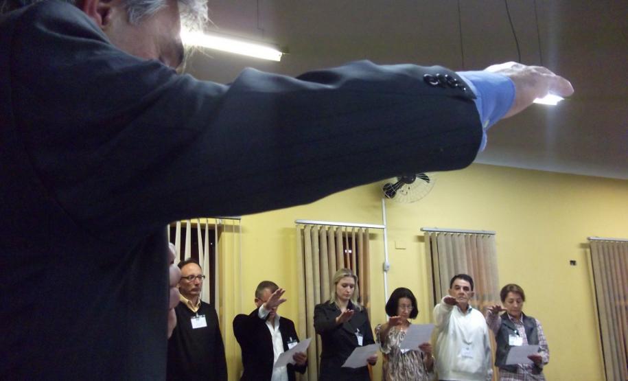 Juramento dos Membros do CONSEG