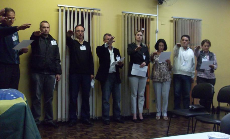 Juramento dos Membros do CONSEG