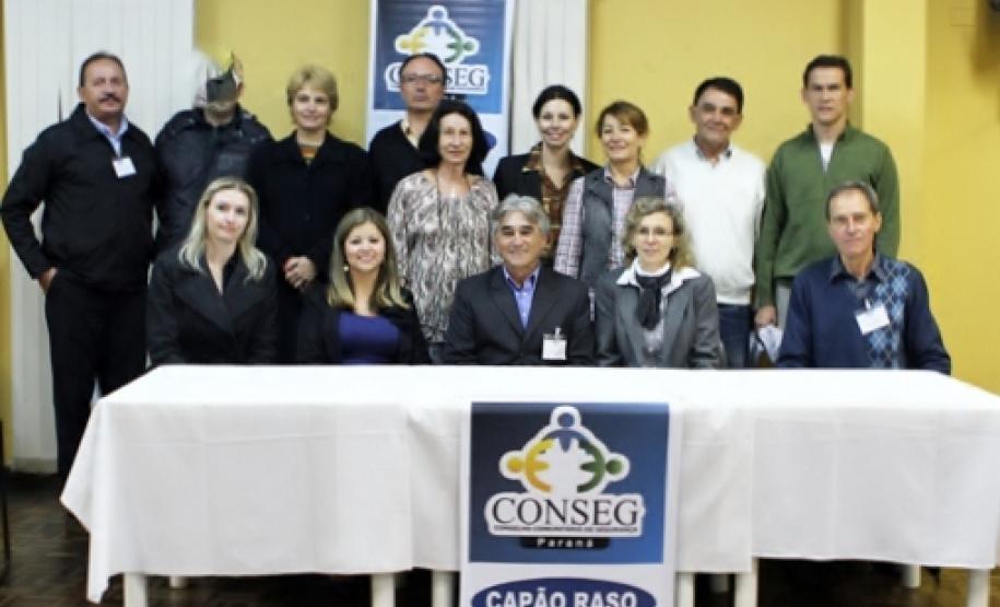 Membros do CONSEG Capão Raso ganham posse. Membros do CONSEG Capão Raso ganham posse.