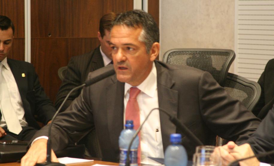 Reunião da cúpula da Segurança Pública com o governador Beto Richa