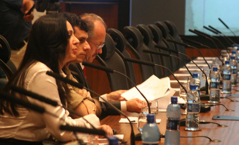 Reunião da cúpula da Segurança Pública com o governador Beto Richa