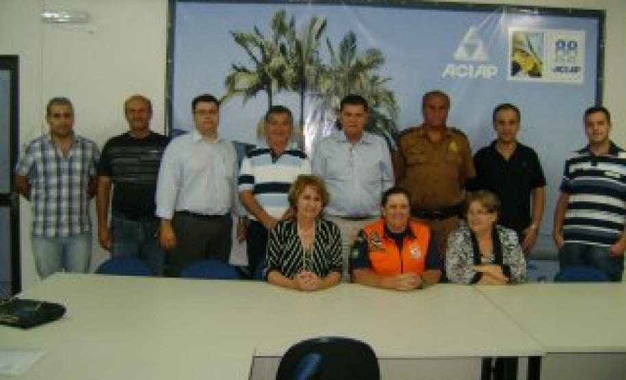 Chapa "Paranaguá Mais Segura"