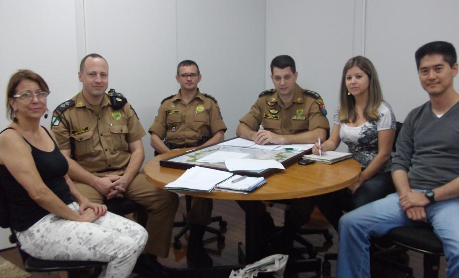 Coordenação Estadual dos CONSEG’s visita o Batalhão de Fronteira para articular ações nos municípios da faixa de fronteira.