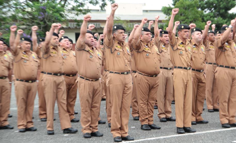 Mais 148 policiais militares do Paraná concluem o Curso Especial de Formação de Cabos