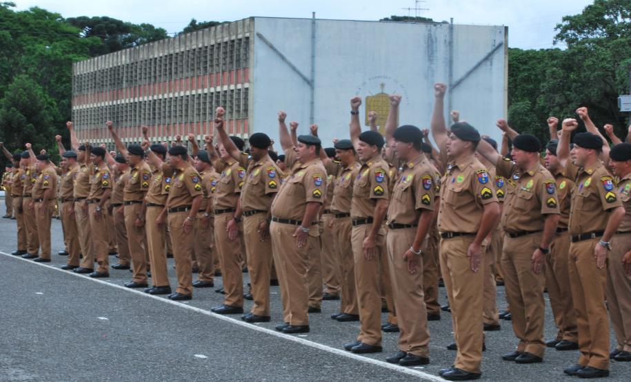 Mais 148 policiais militares do Paraná concluem o Curso Especial de Formação de Cabos