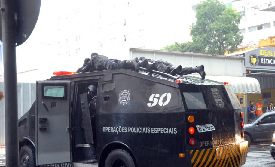 Cope faz treinamento simulando confronto real