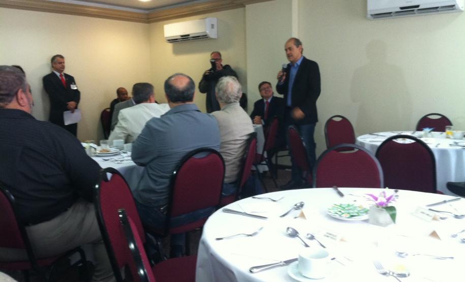 Prefeito GUSTAVO FRUET expôs suas linhas de ações.