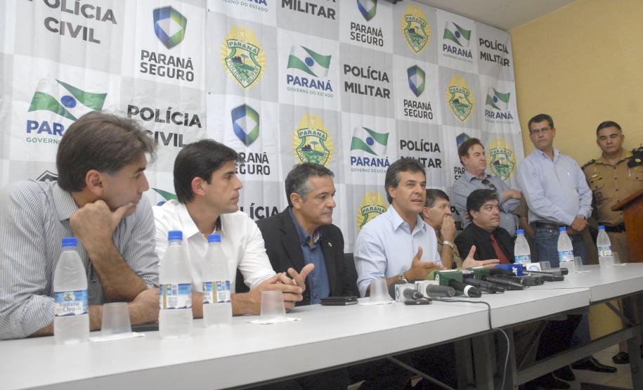 Governador diz que ações integradas das polícias no Paraná são exemplo para o País