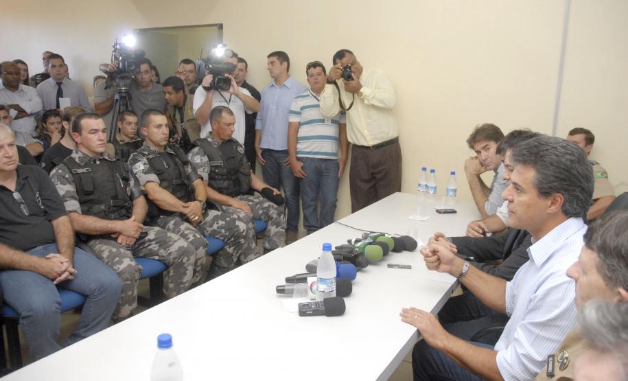 Governador diz que ações integradas das polícias no Paraná são exemplo para o País