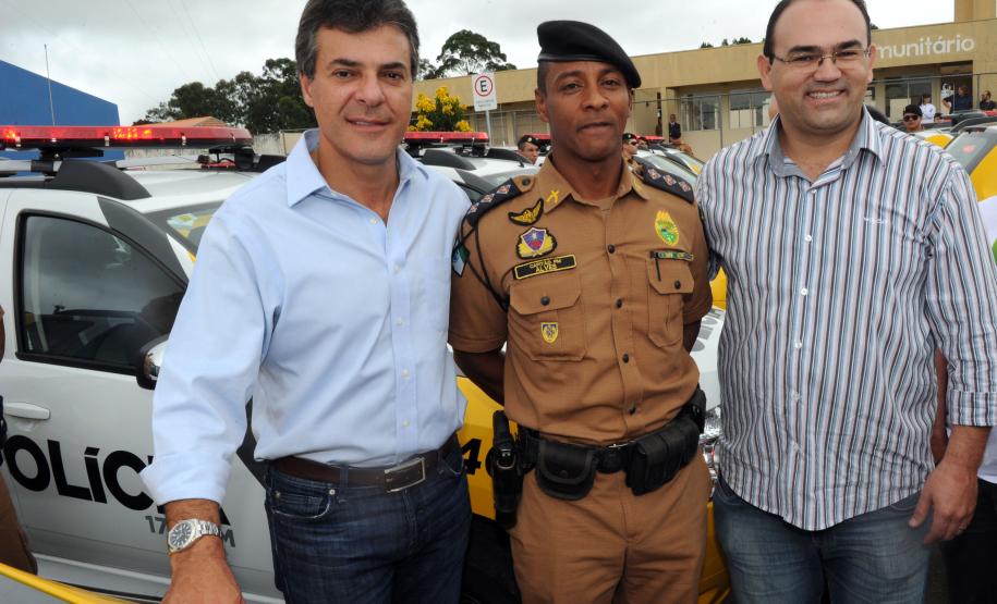 RMC recebe 33 novas viaturas para as polícias Militar e Civil