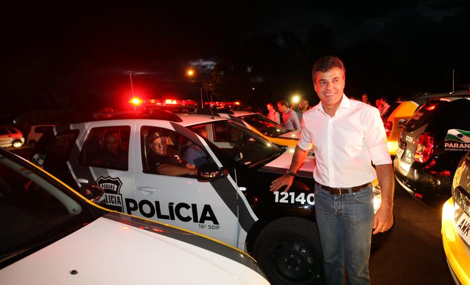 Governo entrega novas viaturas para a região de Campo Mourão