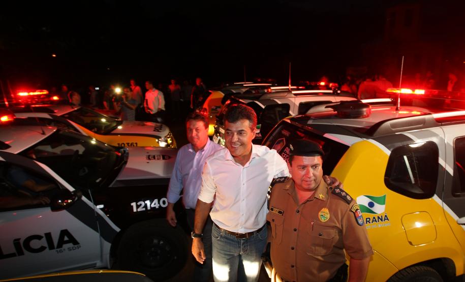 Governo entrega novas viaturas para a região de Campo Mourão