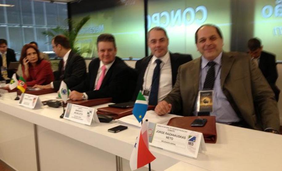 Michelotto participa de encontro de chefes de Polícia Civil no Rio de Janeiro