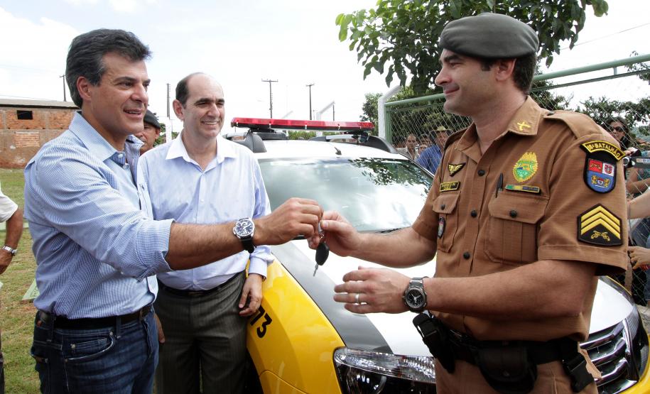 Norte e Norte Pioneiro recebem novas viaturas