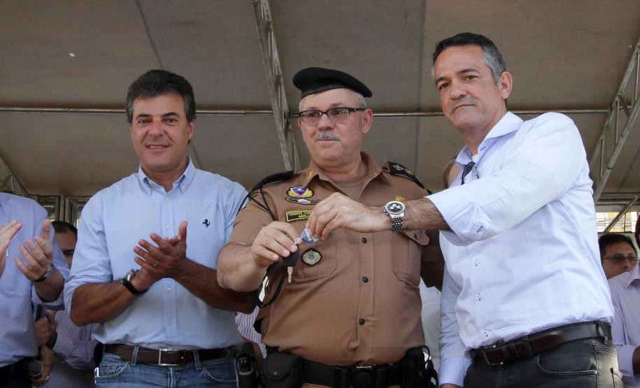 Municípios da região sudoeste recebem novas viaturas policiais