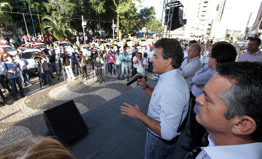 Municípios da região sudoeste recebem novas viaturas policiais