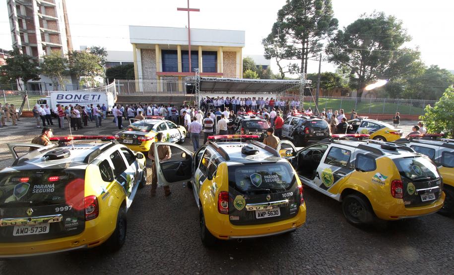 Municípios da região sudoeste recebem novas viaturas policiais