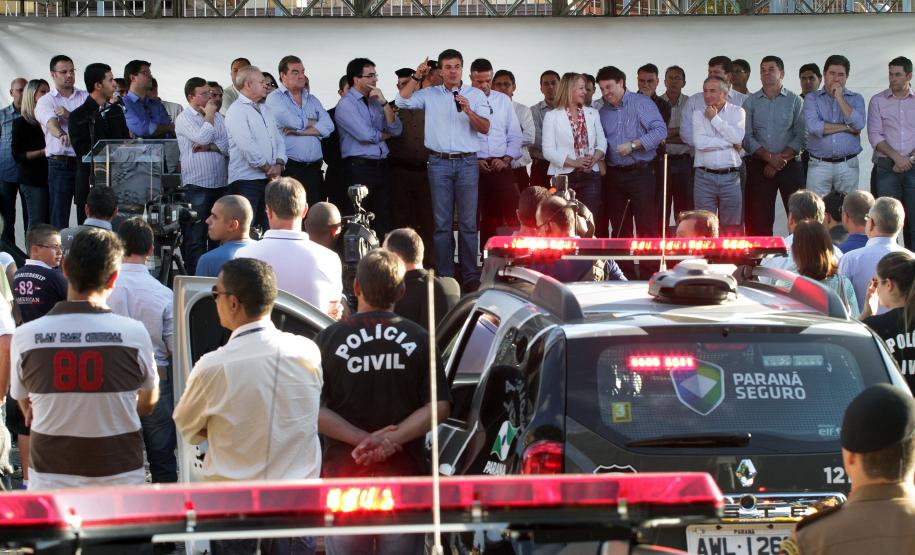 Municípios da região sudoeste recebem novas viaturas policiais