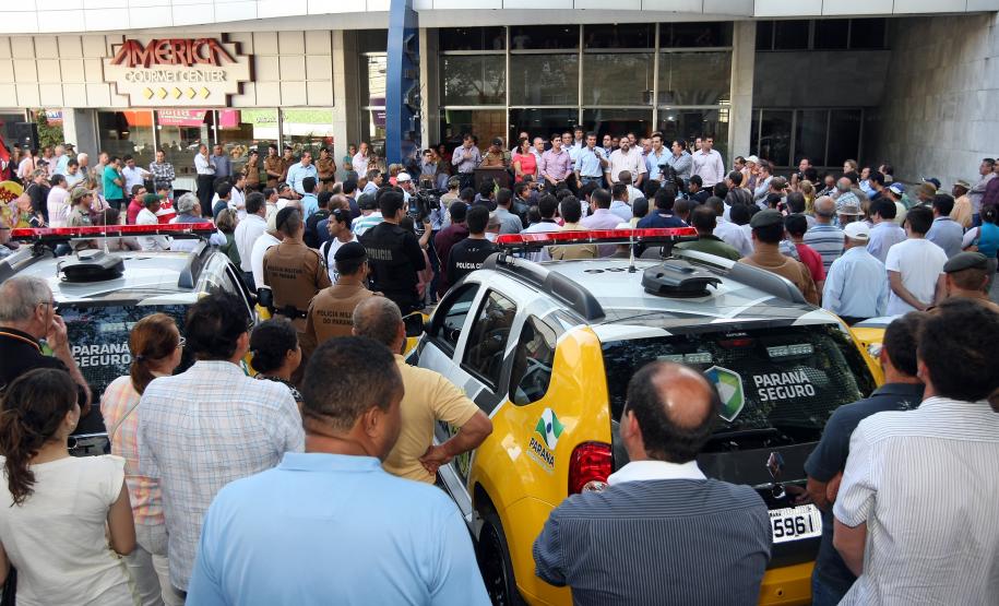 Municípios da região sudoeste recebem novas viaturas policiais