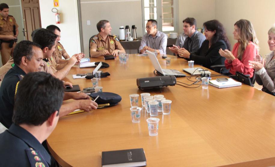 Nova campanha contra embriagues ao volante é apresentada ao Comando Geral da PM Nova campanha contra embriagues ao volante é apresentada ao Comando Geral da PM