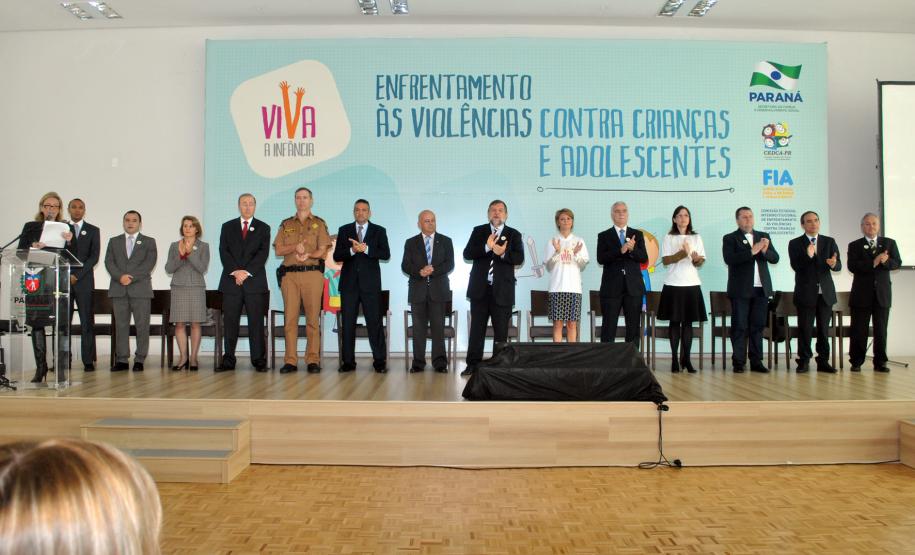 Lançamento da campanha de combate à violência contra crianças e adolescentes