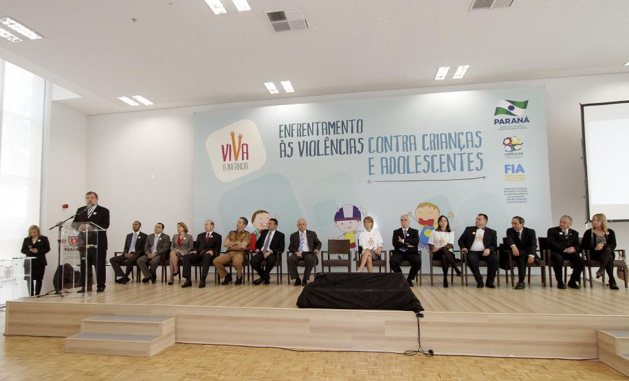 Lançamento da campanha de combate à violência contra crianças e adolescentes