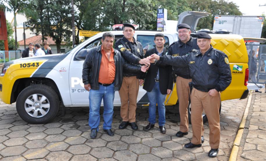 PM lança Patrulha Rural Comunitária no município de Curiúva, região central PM lança Patrulha Rural Comunitária no município de Curiúva, região central